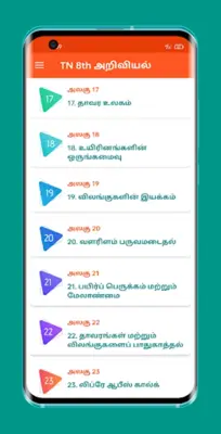 TN 8th அறிவியல் android App screenshot 4